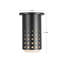Astoria 5-in Black Semi-Flush Mount-554120320