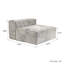Fauteuil de chambre de 39,37 po de large Nikodemos-1924034833