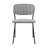Barun Velvet Upholstered Metal Side Chair