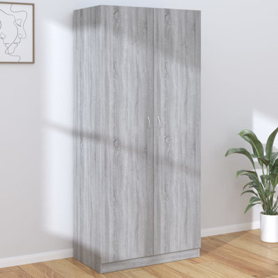 Benefiel 2 Door Manufactured Wood Wardrobe