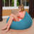 Bean Bag Chair for Kids, Teens, and Adults - Filled with Soft Beads, Includes Removable and Machine Washable Cover - Multiple Colors, Sizes and Fabrics including Soft Nylon & Canvas with Patterns-1785356745-1782650935