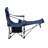Outdoor Camping Chairs Folding/Portable Design/Adjustable Reclining Chair(Three-Level Adjustment), Side Pockets & Cup Holder,Carry Bag,Dark Blue