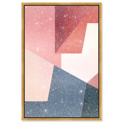 Aleranto Canvas Abstract Print by Oliver Gal, Black Frame, 10 x 15