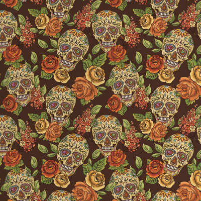 Tissu du crâne de sucre