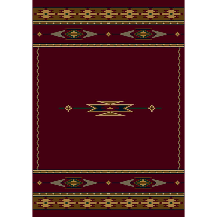 Alminas Southwestern Indoor Rug