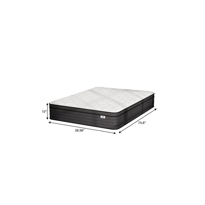 Matelas hybride en mousse 10 po