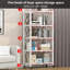 71.5cm W Metal Shelving Unit with Wheels