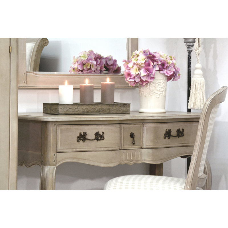 Aymane Solid Wood Accent Stool