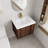 23.63'' Single Bathroom Vanity with Resin Top-98139134