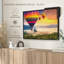 «Hot Air Balloon In The Sky», reproduction sur toile-2072907816