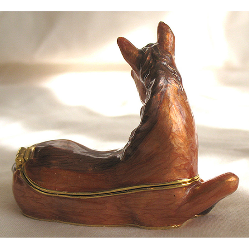 Boîte à bijoux reposant pour cheval