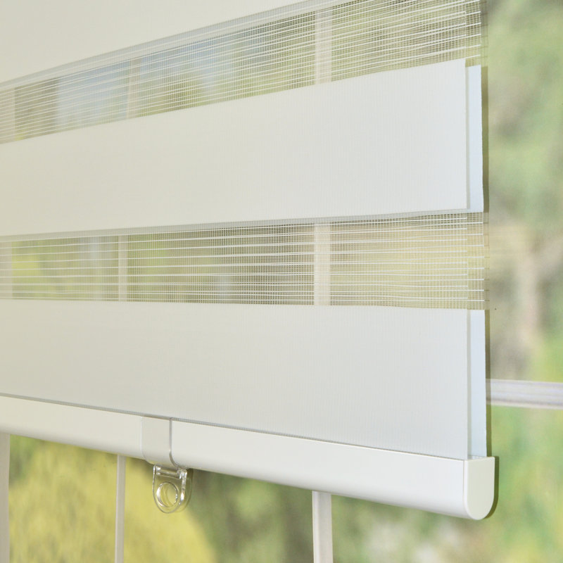 Rideau roulant obscurcissant blanc, L 24 po x L 48 po, Blanc