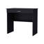 Bureau noir avec tiroir et tablette-178654832
