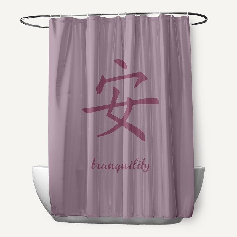Rideau de douche Chantilly, Violet