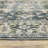 Stankiewicz Machine Washable Performance Non-Skid Blue/Gold Rug Mat-543270267