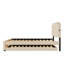 Grand lit plateforme tapissier avec lit gigogne simple-1505506011