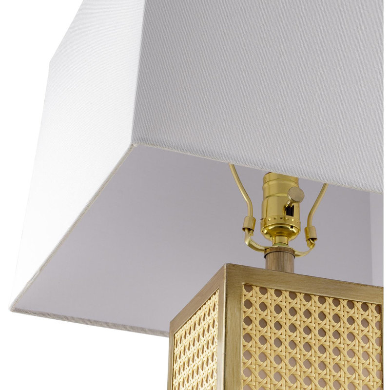 Arelie Wicker/Rattan Standard Table Lamp