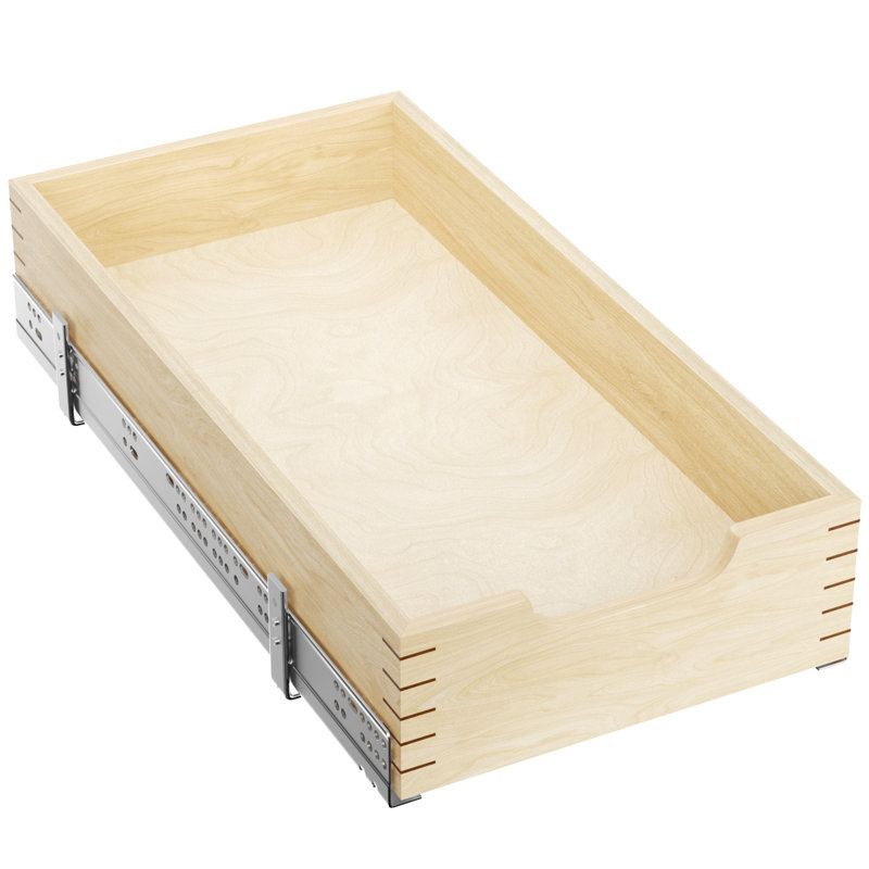 Tiroir en bois Rashun, H 3,94 po x l 10,5 po x P 21 po