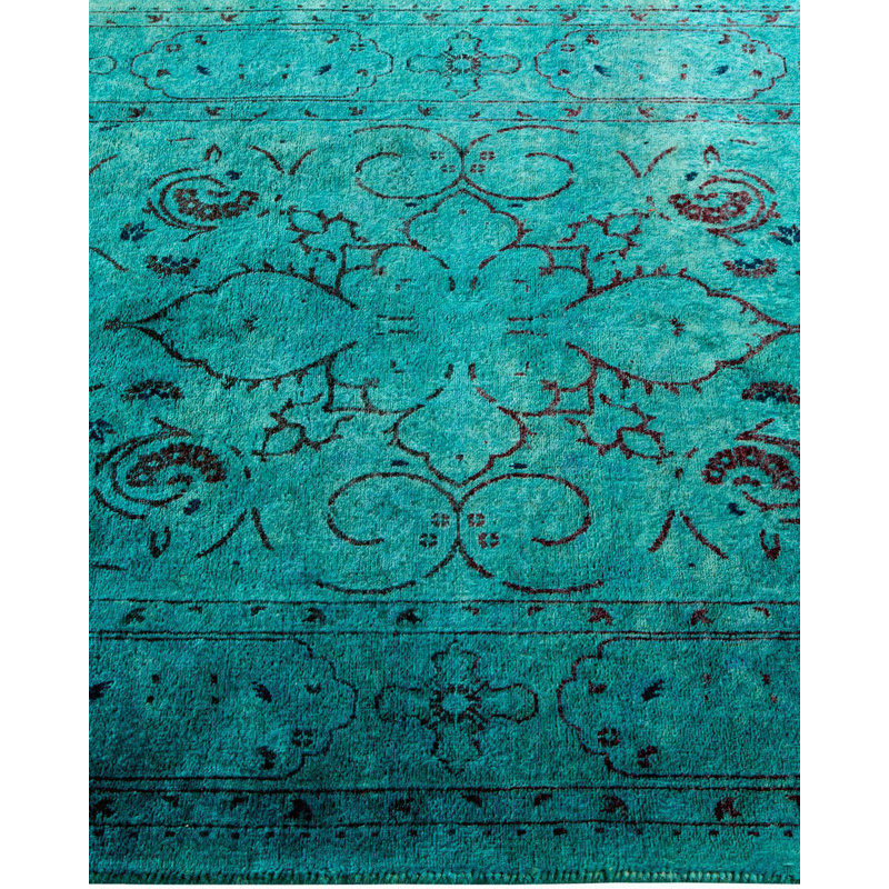 Fine Vibrance One-of-a-Kind 3'1" X 5'4" Hand Knotted Area Rug