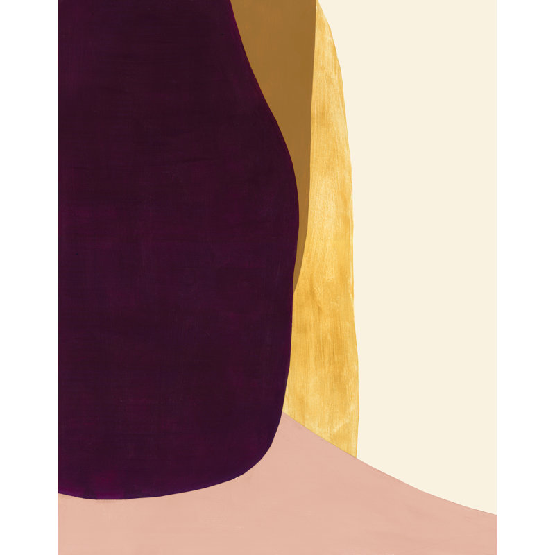 Gold Rising II Print by Bobby Berk, 38" H x 30" W, Image Brush Gel