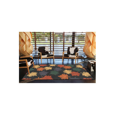 Tapis lavable Leafy