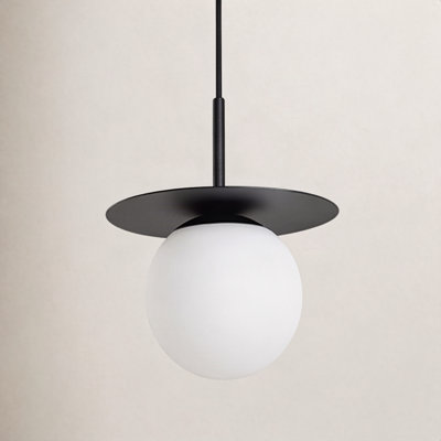 Cathy Single Light Glass Dimmable Pendant