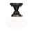 Stricker Glass Semi Flush Mount