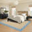 Washable Area Rug Modern Modern Area Rug Low Pile,Non-Slip Soft,Mark-Resistant,Collapsible Carpet for Living Room,Bedroom,Dining Light-1909534561-1909534568