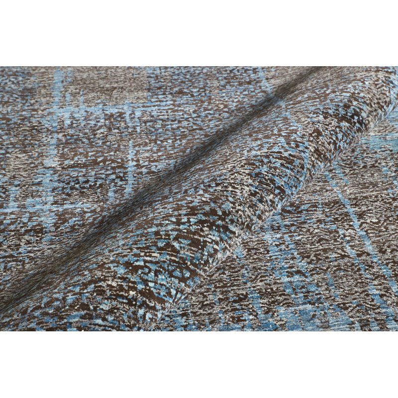 Neo Villa Wool Area Rug, Rectangle 6' x 8'11"