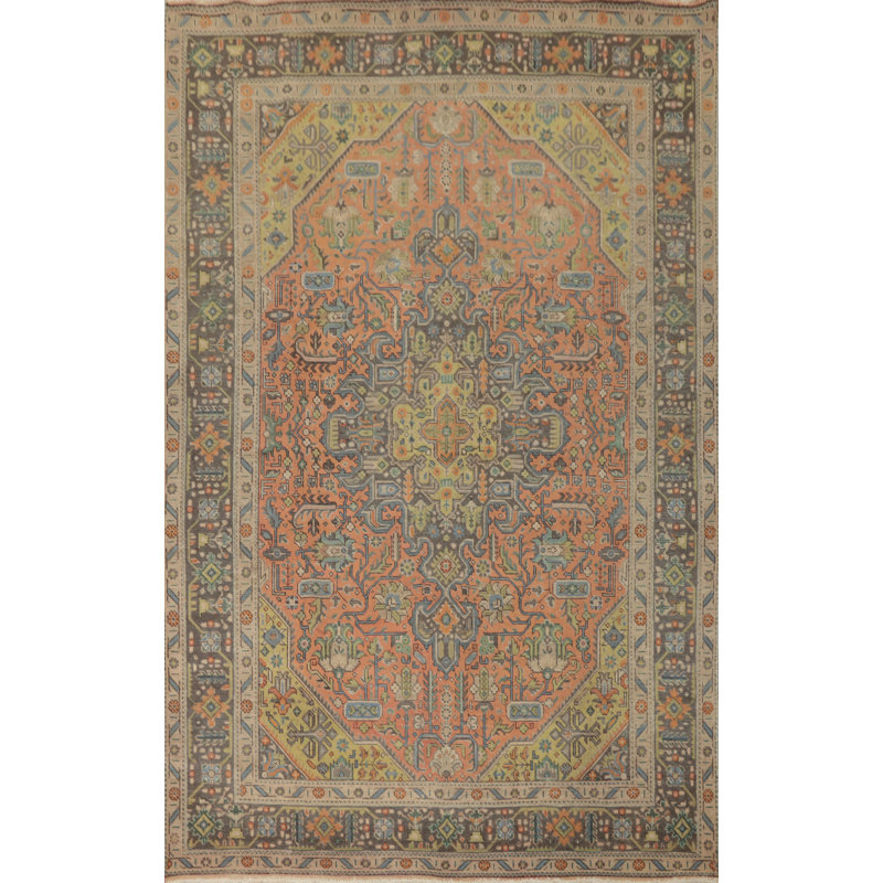 Tapis traditionnel fait à la main 7 x 10