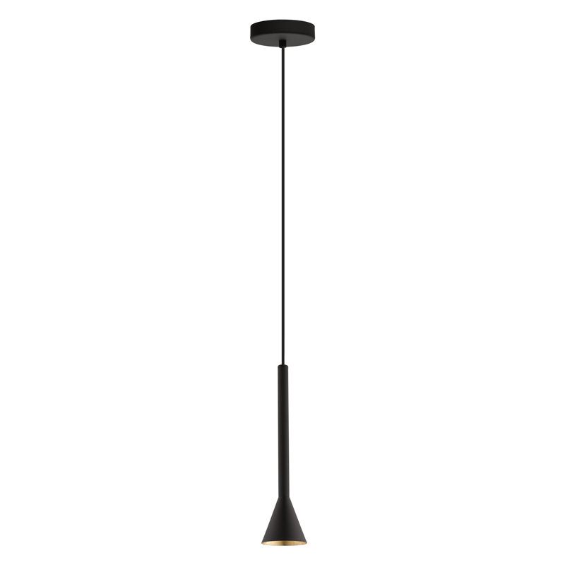 Tyrus 1 - Light Matte Black Single Pendant