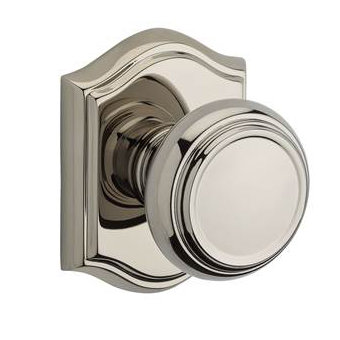 Door Knob, Polished Nickel