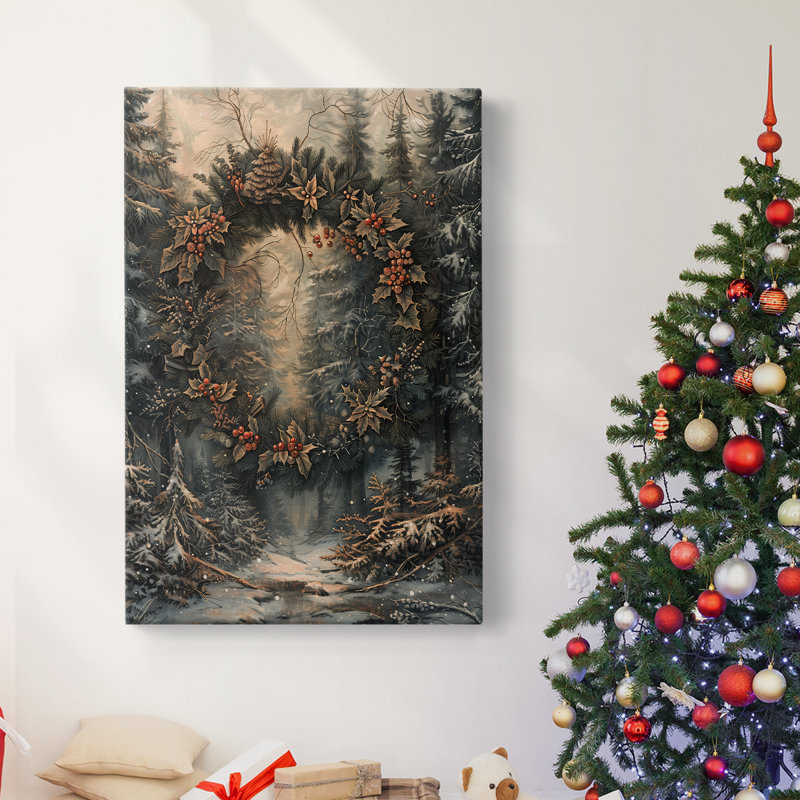 Art des Fêtes de Noël - Toile tendue avec châssis DCxxvi