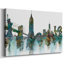 NY Skyline - galerie enveloppée Cavas-51322383