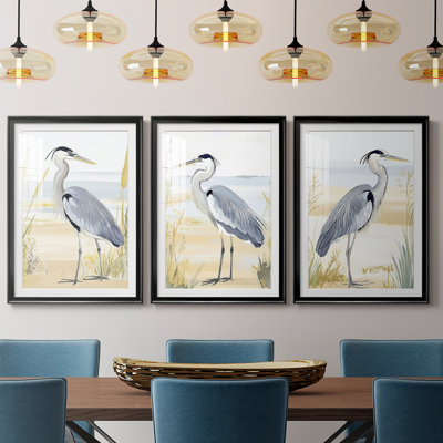 ANIMALS Series CCCXXXV  -Custom Framed  Premium Print W Matt - 3 Pieces