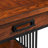 Ironcraft Solid Wood Drawer End Table in Mission Oak