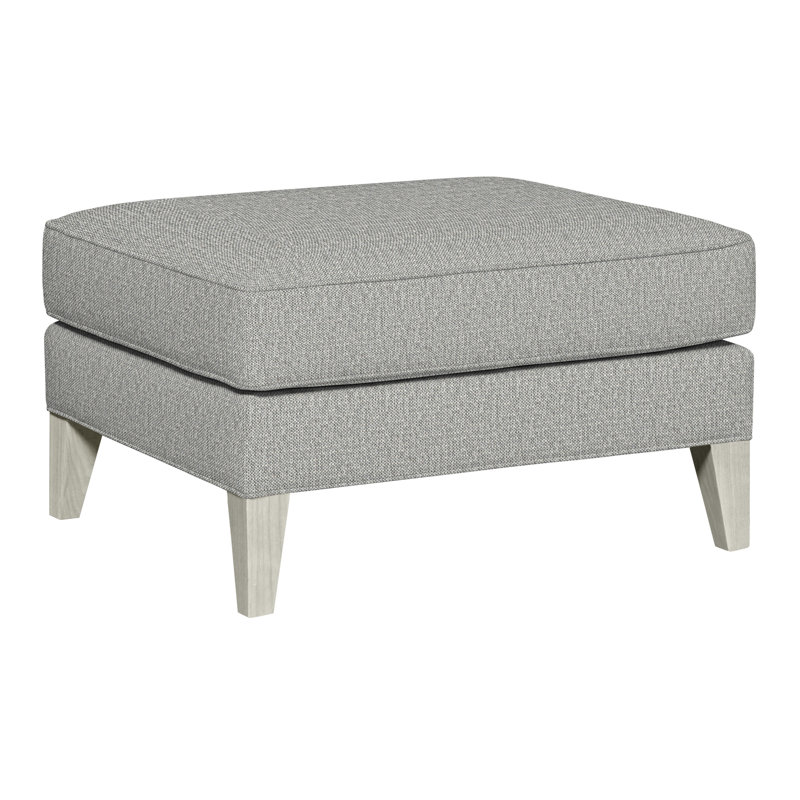 Burlingame Upholstered Ottoman, Wrenn, Tarbee Dove
