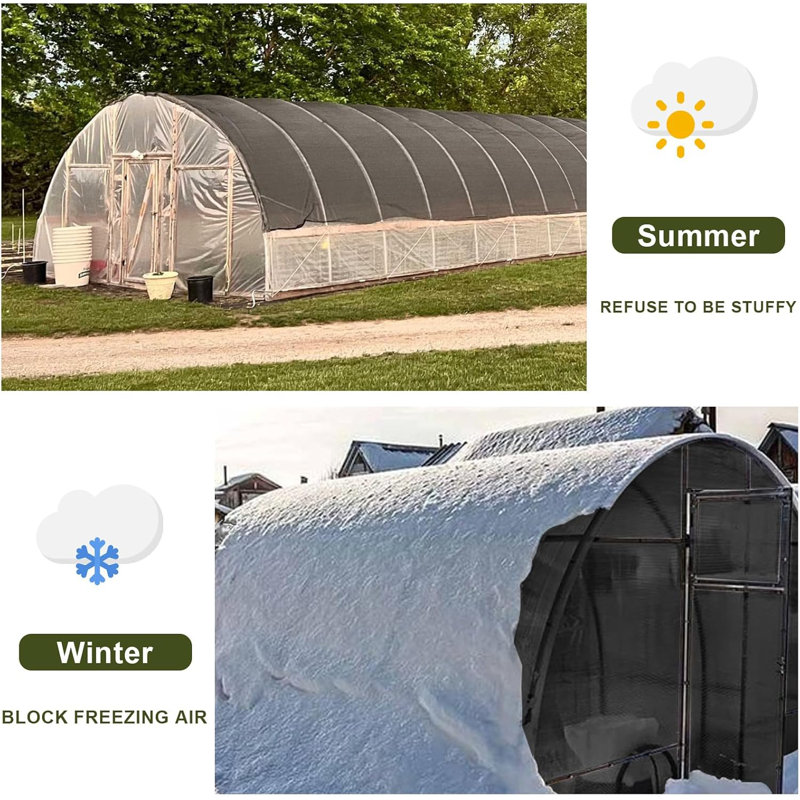Black High Density Polyethylene Sun Shade Cloth with Grommets