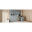 Lit escamotable simple avec placard et tiroirs-1155747890
