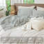 Ensemble de draps 100% coton lavé MooMee-118739900-121119067
