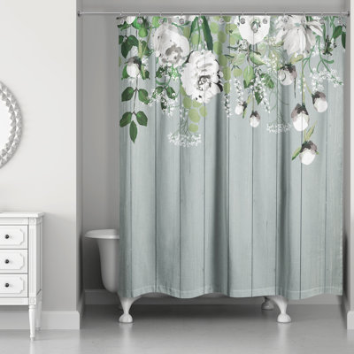 Rideau de douche simple Tonia