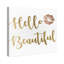" Hello Beautiful Gold And Leather "-23151932