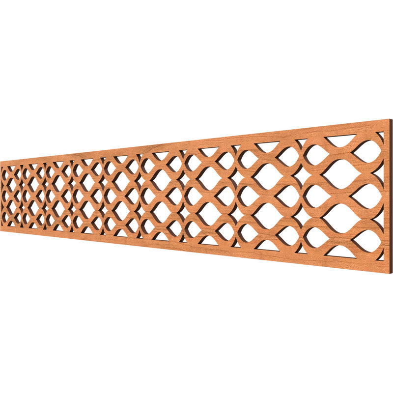 Moulure de panneau Somerset, Cerisier, H 8 po x l 46,625 po x P 0,375 po