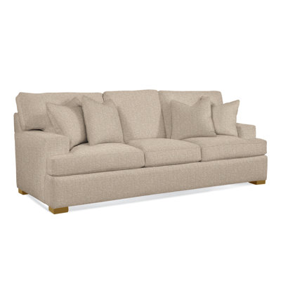 Cambria 97" W Square Arm Sofa with Reversible Cushions by Braxton Culler