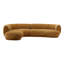 Lake Chaise Sectional Ochre LAF-1258229053