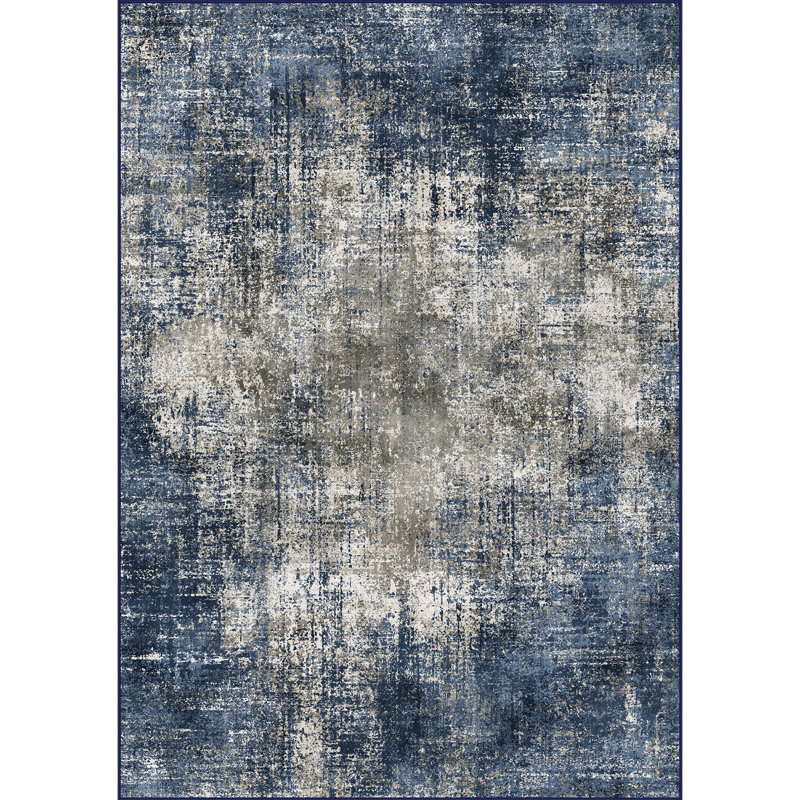 Abstract Area Rug, Rectangle 200 x 290 cm