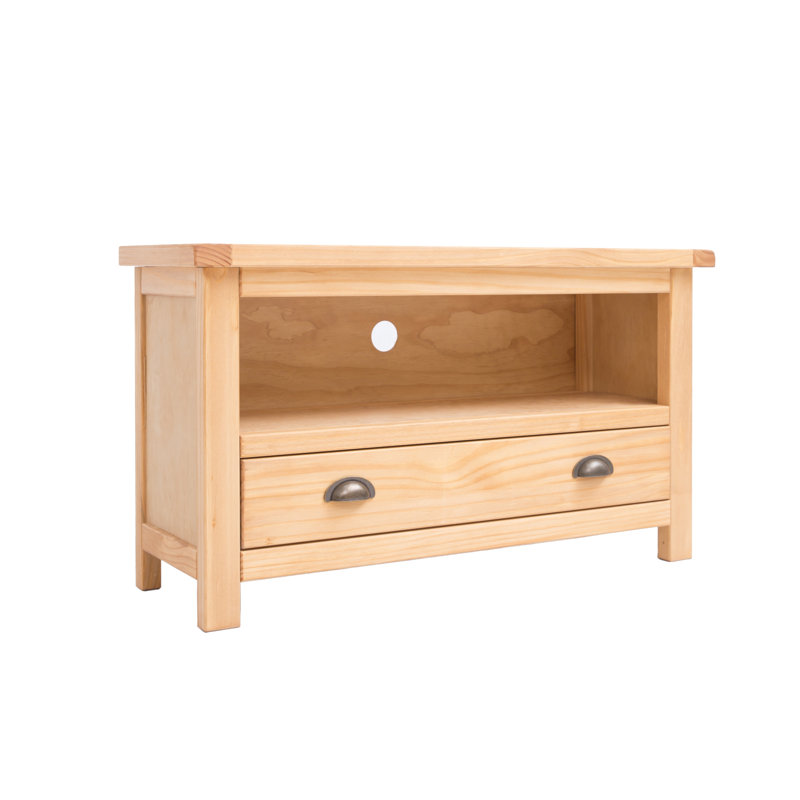 Vega TV Stand for TVs up to 48", Natural/Black