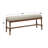Alphus Linen Upholstered Bench-1741123427