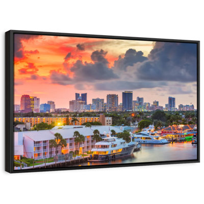 " Fort Lauderdale In Florida Wall Art "