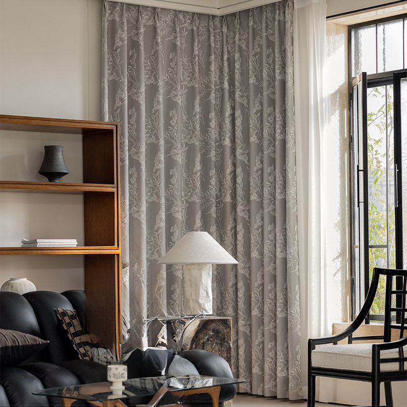 Rideaux pour salon 2 panneaux de rideau de fenêtre, L 39 po x L 106 po